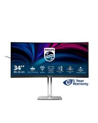 Philips 5000 series 34B2U5600C/00 computer monitor 86.4 cm (34") 3440 x 1440 pixels Dual QHD LCD Grey