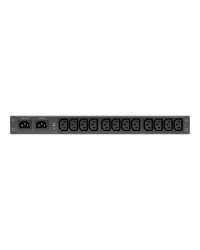 APC Netshelter Rack Automatic Transfer Switch, 1U, 10A, 230V, C14 IN, 12 C13 OUT, 50/60Hz
