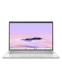 ASUS Chromebook Plus Enterprise CB54 Intel Core Ultra 5 115U 35.6 cm (14") Touchscreen WQXGA 8 GB LPDDR5x-SDRAM 256 GB SSD Wi-Fi 6E (802.11ax) ChromeOS Silver, UK