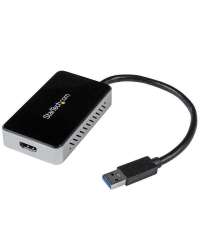 StarTech.com USB 3.0 to HDMI Adapter w/ 1x USB, USB to HDMI Monitor Converter for Windows (no support for macOS/ChromeOS/Linux) - TAA
