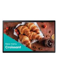 Samsung QB24C Digital signage flat panel 61 cm (24") LED Wi-Fi 250 cd/m² Full HD Black Built-in processor Tizen 16/7
