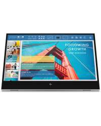 HP E14 G4 Portable - LED monitor - 14 - portable - 1920 x 1080 Full HD (1080p) @ 60 Hz - IPS - 400 cd/m² - 800:1 - 5 ms - 2xUSB-C - silver stand