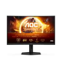 AOC Gaming C27G4ZXU - LED monitor - gaming - curved - 27 - 1920 x 1080 Full HD (1080p) @ 280 Hz - Fast VA - 300 cd/m² - 4000:1 - HDR10 - 0.3 ms - speakers - black