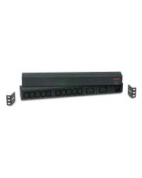 APC RACK PDU BASIC 1 U 16A 230V power distribution unit (PDU) 12 AC outlet(s) 0U/1U Black