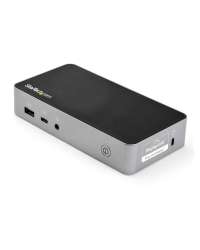 StarTech.com USB-C Dock, Dual Monitor 1080p HDMI Laptop Docking Station, 60W Power Delivery, 1x USB-C, 3x USB-A, Ethernet, Dual HDMI Video Display USB 3.1 Gen 1 Type-C Dock, Mac & Windows - 60W PD With Charging (DK30CHHPDUK) - Docking station - USB-C 3...