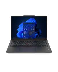 Lenovo ThinkPad E14 Gen 6 21M7 - 180-degree hinge design - Intel Core Ultra 5 - 125U / up to 4.3 GHz - Win 11 Pro - Intel Graphics - 16 GB RAM - 256 GB SSD TCG Opal Encryption 2, NVMe - 14" IPS 1920 x 1200 - Gigabit Ethernet - Wi-Fi 6E, Bluetooth - black 