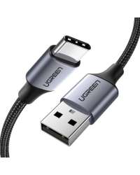 Ugreen 60126 USB cable 1 m USB C USB A Black, Grey