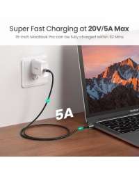 Ugreen 70429 USB cable 1 m USB C Black