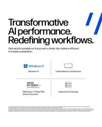 HP ZBook Ultra G1a Copilot+ PC AMD Ryzen AI Max PRO 390 Mobile workstation 35.6 cm (14") WUXGA 32 GB LPDDR5x-SDRAM 1 TB SSD Wi-Fi 7 (802.11be) Windows 11 Pro Silver