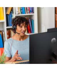 Poly Blackwire 5220 Stereo USB-C Headset +3.5mm Plug +USB-C/A Adapter