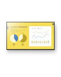 Sony FW-50EZ20L Signage Display Digital signage flat panel 127 cm (50") LED Wi-Fi 350 cd/m² 4K Ultra HD Black Android 16/7