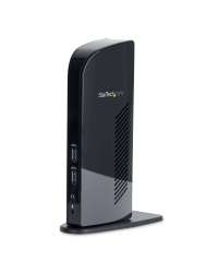 StarTech.com Dual Monitor USB 3.0 Docking Station with HDMI - DVI - 6 x USB Ports~Dual Monitor USB 3.0 Laptop Docking Station with HDMI & DVI/VGA, 6x USB-A Hub, GbE, Audio, Universal Type-A Dock - Windows/macOS/ChromeOS