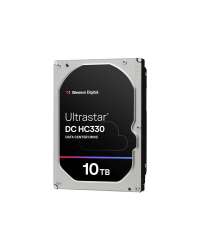 WD Ultrastar DC HC330 WUS721010ALE6L4 - Hard drive - encrypted - 10 TB - internal - 3.5" - SATA 6Gb/s - 7200 rpm - buffer: 256 MB - Self-Encrypting Drive (SED)