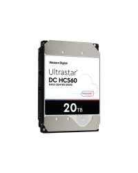 WD Ultrastar DC HC560 - Hard drive - 20 TB - internal - 3.5" - SATA 6Gb/s - 7200 rpm - buffer: 512 MB