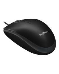 Logitech B100 Optical USB Mouse Black