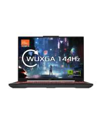 ASUS TUF Gaming A16 FA607NU-RL051W - AMD Ryzen 5 - 7535HS / up to 4.55 GHz - Win 11 Home - GF RTX 4050 - 16 GB RAM - 512 GB SSD NVMe - 16" 1920 x 1200 @ 144 Hz - Gigabit Ethernet - Wi-Fi 6 - mecha grey