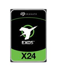 Seagate Exos X24 ST24000NM002H - Hard drive - Enterprise - 24 TB - internal - 3.5" - SATA 6Gb/s - 7200 rpm - buffer: 512 MB