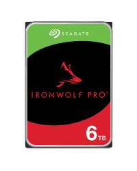 Seagate IronWolf Pro ST6000NT001 - Hard drive - 6 TB - internal - 3.5" - SATA 6Gb/s - 7200 rpm - buffer: 256 MB - with 3 years Seagate Rescue Data Recovery