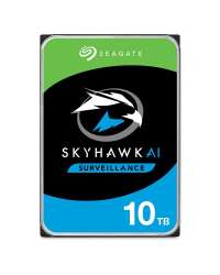 Seagate SkyHawk AI ST10000VE001 - Hard drive - 10 TB - internal - 3.5" - SATA 6Gb/s - 7200 rpm - buffer: 256 MB