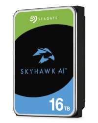 Seagate SkyHawk AI ST16000VE005 - Hard drive - 16 TB - internal - 3.5" - SATA 6Gb/s - buffer: 512 MB - with 3 years Seagate Rescue Data Recovery
