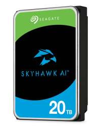Seagate SkyHawk AI ST20000VE004 - Hard drive - 20 TB - internal - 3.5" - SATA 6Gb/s - buffer: 512 MB - with 3 years Seagate Rescue Data Recovery