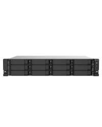 QNAP TS-1273AU-RP - NAS server - 12 bays - rack-mountable - SATA 6Gb/s - RAID 0, 1, 5, 6, 10, JBOD, 5 hot spare, 6 hot spare, 10 hot spare - RAM 8 GB - Gigabit Ethernet / 2.5 Gigabit Ethernet - iSCSI support - 2U