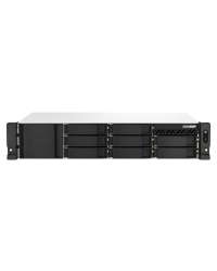 QNAP TS-873AeU-RP - NAS server - 8 bays - rack-mountable - SATA 6Gb/s - RAID 0, 1, 5, 6, 10, JBOD, 50, 60 - RAM 4 GB - 2.5 Gigabit Ethernet - iSCSI support - 2U