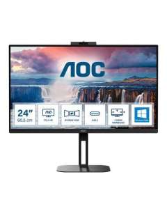 AOC V5 24V5CW/BK computer monitor 60.5 cm (23.8") 1920 x 1080 pixels Full HD LED Black