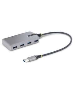 StarTech.com 4-Port USB Hub - USB 3.0 5Gbps, Bus Powered, USB-A to 4x USB-A Hub w/ Optional Auxiliary Power Input - Portable Desktop/Laptop 