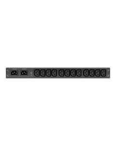APC Netshelter Rack Automatic Transfer Switch, 1U, 10A, 230V, C14 IN, 12 C13 OUT, 50/60Hz