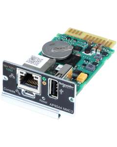 APC Network Management Card, Network Management Cards, for Easy UPS On-Line, 1-Phase, remotely monitor and manage the UPS