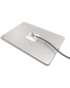 Compulocks Universal Tablet Lock Plate with Keyed Cable Lock Black