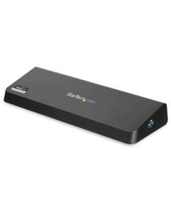 StarTech.com USB 3.0 Docking Station Dual Monitor with HDMI & 4K DisplayPort - USB 3.0 to 4x USB-A, Ethernet, HDMI and DP - USB Type A Universal Laptop Docking Station for Mac & Windows