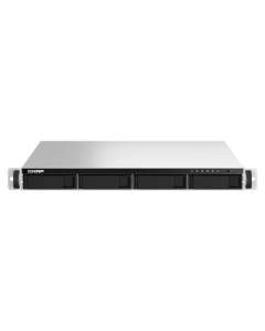 QNAP TS-464U NAS Rack (1U) Intel® Celeron® N5095 8 GB DDR4 16 TB HDD QNAP QTS Aluminium, Black