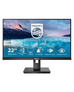 Philips S Line 222S1AE/00 computer monitor 54.6 cm (21.5") 1920 x 1080 pixels Full HD LCD Black