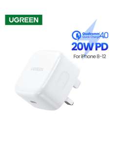 Ugreen PD Fast Charger UK (White)