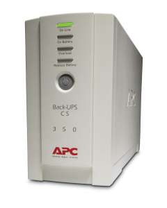 APC Back-UPS, 350VA/210W, Tower, 230V, 4x IEC C13 Outlets , User Replaceable Battery