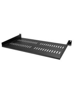 StarTech.com 1U Server Rack Shelf - Universal Vented Rack Mount Cantilever Tray for 19" Network Equipment Rack & Cabinet - Heavy Duty Steel 
