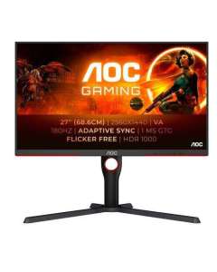 AOC G3 Q27G3XMN/BK computer monitor 68.6 cm (27") 2560 x 1440 pixels 2K Ultra HD LED Black