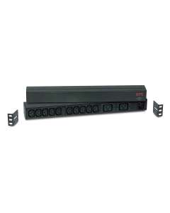 APC RACK PDU BASIC 1 U 16A 230V power distribution unit (PDU) 12 AC outlet(s) 0U/1U Black
