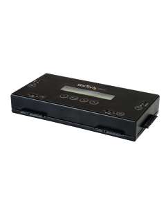 StarTech.com 4 Bay SSD/HDD Hard Drive Eraser, 2.5" & 3.5" SATA, Hostless Standalone Secure Erase External Disk Sanitizer, 9 Erase Modes, RS232 Printer Port, NIST/DOD & TAA Compliant - Built-in LCD Display (SATERASER4) - Hard drive eraser - 2.5" / 3.5" ...