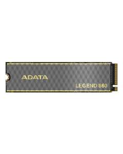 ADATA LEGEND 860 SLEG-860-500GCS internal solid state drive 500 GB M.2 PCI Express 4.0 NVMe 3D NAND