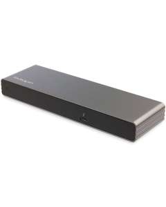 StarTech.com Thunderbolt 3 Dock - Dual 4K 60Hz Monitor TB3 Laptop Docking Station with DisplayPort, HDMI & 1080p VGA - 85W Power Delivery & Charging - 2x USB-A, Ethernet - Mac & Windows