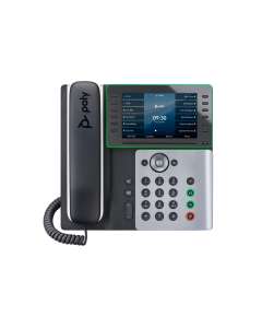 Poly Edge E550 IP Phone and PoE-enabled