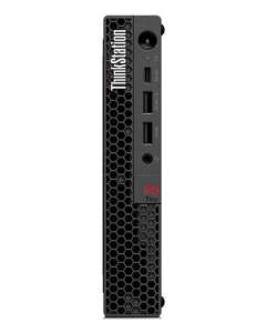 Lenovo ThinkStation P3 Tiny Intel® Core™ i7 i7-14700 32 GB DDR5-SDRAM 1 TB SSD NVIDIA RTX A1000 Windows 11 Pro Mini PC Workstation Black