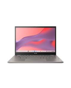 ASUS Chromebook CX34 Flip CB3401FBA-LZ0100 Intel Core™ i5 i5-1235U 35.6 cm (14") Touchscreen WUXGA 8 GB LPDDR4x-SDRAM 256 GB SSD Wi-Fi 6E (802.11ax) ChromeOS Grey