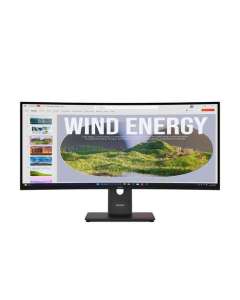 Lenovo ThinkVision T34WD-40 LED display 86.4 cm (34") 3440 x 1440 pixels Wide Quad HD Black