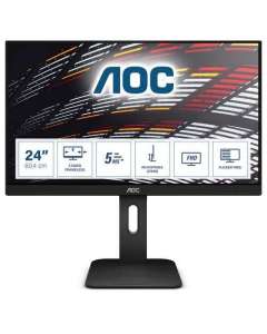 AOC P1 24P1 computer monitor 60.5 cm (23.8") 1920 x 1080 pixels Full HD LED Black