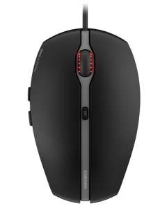 CHERRY GENTIX 4K Corded Mouse, Black, USB