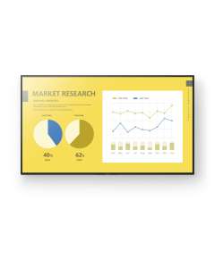 Sony FW-75EZ20L Signage Display Digital signage flat panel 190.5 cm (75") LED Wi-Fi 350 cd/m² 4K Ultra HD Black Android 16/7